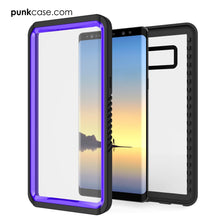Cargar imagen en el visor de la galería, Galaxy Note 8 Case, Punkcase [Extreme Series] [Slim Fit] [IP68 Certified] [Shockproof] Armor Cover W/ Built In Screen Protector [Purple] (Color in image: Red)

