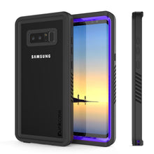 Cargar imagen en el visor de la galería, Galaxy Note 8 Case, Punkcase [Extreme Series] [Slim Fit] [IP68 Certified] [Shockproof] Armor Cover W/ Built In Screen Protector [Purple] (Color in image: Purple)
