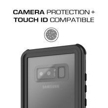 Cargar imagen en el visor de la galería, Galaxy Note 8, Ghostek Nautical Series Waterproof Case for Samsung Galaxy Note 8 Heavy Duty | Black 
