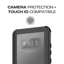 Cargar imagen en el visor de la galería, Galaxy Note 8, Ghostek Nautical Series Waterproof Case for Samsung Galaxy Note 8 Heavy Duty | Pink 
