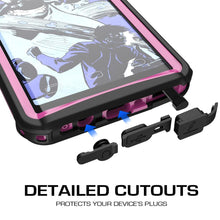 Cargar imagen en el visor de la galería, Galaxy Note 8, Ghostek Nautical Series Waterproof Case for Samsung Galaxy Note 8 Heavy Duty | Pink 
