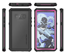 Cargar imagen en el visor de la galería, Galaxy Note 8, Ghostek Nautical Series Waterproof Case for Samsung Galaxy Note 8 Heavy Duty | Pink 
