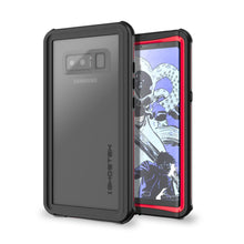 Cargar imagen en el visor de la galería, Galaxy Note 8, Ghostek Nautical Galaxy Note 8 Case Military Grade Armor Waterproof Cover | Red (Color in image: Red)
