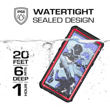 Cargar imagen en el visor de la galería, Galaxy Note 8, Ghostek Nautical Galaxy Note 8 Case Military Grade Armor Waterproof Cover | Red 

