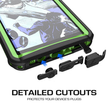 Cargar imagen en el visor de la galería, Galaxy Note 8, Ghostek Nautical Series Waterproof Case for Samsung Galaxy Note 8 Heavy Duty | Green 
