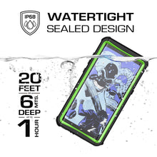 Cargar imagen en el visor de la galería, Galaxy Note 8, Ghostek Nautical Series Waterproof Case for Samsung Galaxy Note 8 Heavy Duty | Green 
