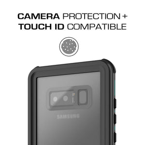 Galaxy Note 8, Ghostek Nautical Galaxy Note 8 Case Military Grade Armor Waterproof Cover | Teal 