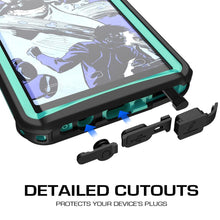 Cargar imagen en el visor de la galería, Galaxy Note 8, Ghostek Nautical Galaxy Note 8 Case Military Grade Armor Waterproof Cover | Teal 
