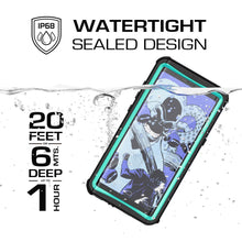 Cargar imagen en el visor de la galería, Galaxy Note 8, Ghostek Nautical Galaxy Note 8 Case Military Grade Armor Waterproof Cover | Teal 
