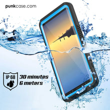 Cargar imagen en el visor de la galería, Galaxy Note 8 Case, Punkcase [Extreme Series] [Slim Fit] [IP68 Certified] [Shockproof] Armor Cover W/ Built In Screen Protector [Light Blue] (Color in image: Light green)
