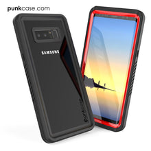 Cargar imagen en el visor de la galería, Galaxy Note 8 Case, Punkcase [Extreme Series] [Slim Fit] [IP68 Certified] [Shockproof] Armor Cover W/ Built In Screen Protector [Red] (Color in image: Pink)
