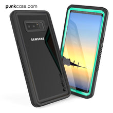 Cargar imagen en el visor de la galería, Galaxy Note 8 Case, Punkcase [Extreme Series] [Slim Fit] [IP68 Certified] [Shockproof] Armor Cover W/ Built In Screen Protector [Teal] (Color in image: White)
