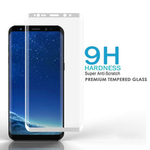 Cargar imagen en el visor de la galería, Galaxy S21 Ultra White Punkcase Glass SHIELD Tempered Glass Screen Protector 0.33mm Thick 9H Glass (Color in image: Black)
