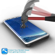 Cargar imagen en el visor de la galería, Galaxy S21 Ultra White Punkcase Glass SHIELD Tempered Glass Screen Protector 0.33mm Thick 9H Glass (Color in image: Clear)
