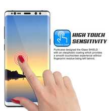 Load image into Gallery viewer, Galaxy Note 9 White Punkcase Glass SHIELD Tempered Glass Screen Protector 0.33mm Thick 9H Glass (Color in image: Silver)
