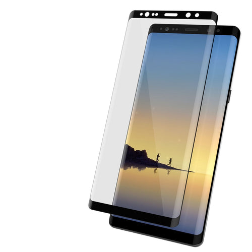 Galaxy Note 20 Ultra Black Punkcase Glass SHIELD Tempered Glass Screen Protector 0.33mm Thick 9H Glass (Color in image: Black)