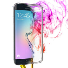 Load image into Gallery viewer, Galaxy S6 Edge+ Plus Case, Ghostek Silver Cloak Series Slim Hybrid Impact Armor | Lifetime Warranty (Color in image: red)
