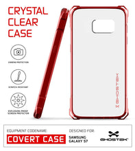 Load image into Gallery viewer, Galaxy S7 Case, Ghostek® Covert Red Series Premium Impact Cover | Lifetime Warranty Exchange (Color in image: Pink)
