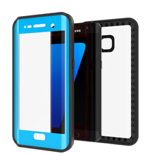 Load image into Gallery viewer, Galaxy S7 Edge Waterproof Case, Punkcase [Extreme Series] [Slim Fit] [IP68 Certified] [Shockproof] [Snowproof] [Dirproof] Armor Cover [Light Blue] (Color in image: White)
