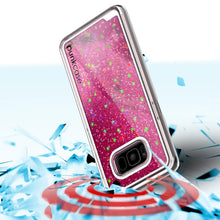 Cargar imagen en el visor de la galería, Galaxy S8 Plus Case, Punkcase [Liquid Series] Protective Dual Layer Floating Glitter Cover + PunkShield Screen Protector for Samsung S8 [Pink] (Color in image: Green)
