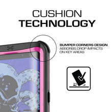 Cargar imagen en el visor de la galería, Galaxy S8 Plus Waterproof Case, Ghostek Nautical Series (Pink) | Slim Underwater Full Body Protection (Color in image: Teal)
