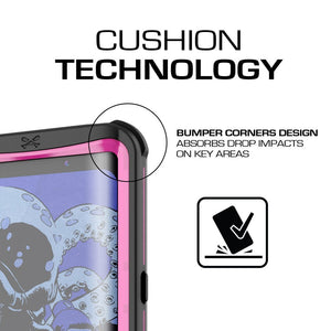 Galaxy S8 Plus Waterproof Case, Ghostek Nautical Series (Pink) | Slim Underwater Full Body Protection (Color in image: Teal)