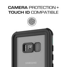 Cargar imagen en el visor de la galería, Galaxy S8 Plus Waterproof Case, Ghostek Nautical Series (Teal) | Slim Underwater Full Body Protection 
