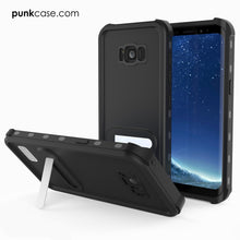 Load image into Gallery viewer, Galaxy S8 Plus Waterproof Case, Punkcase KickStud Black Series [Slim Fit] [IP68 Certified] [Shockproof] [Snowproof] Armor Cover. (Color in image: Teal)
