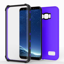 Load image into Gallery viewer, Galaxy S8 Plus Waterproof Case, Punkcase KickStud Purple Series [Slim Fit] [IP68 Certified] [Shockproof] [Snowproof] Armor Cover. (Color in image: Black)
