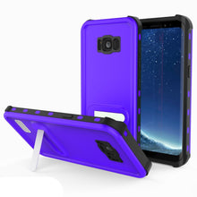 Load image into Gallery viewer, Protector [PURPLE]Galaxy S8 Waterproof Case, Punkcase [KickStud Series] [Slim Fit] [IP68 Certified] [Shockproof] [Snowproof] Armor Cover [PURPLE] (Color in image: Light Blue)
