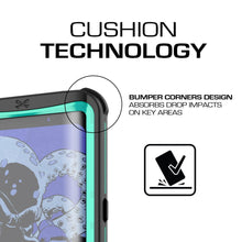 Cargar imagen en el visor de la galería, Galaxy S8 Waterproof Case, Ghostek Nautical Series (Teal) | Slim Underwater Full Body Protection (Color in image: Green)
