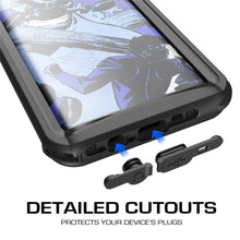 Cargar imagen en el visor de la galería, Galaxy S8 Waterproof Case, Ghostek Nautical Series (Black) | Slim Underwater Full Body Protection (Color in image: Teal)
