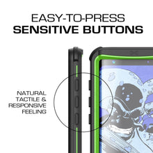 Cargar imagen en el visor de la galería, Galaxy S8 Waterproof Case, Ghostek Nautical Series (Green) | Slim Underwater Full Body Protection (Color in image: Pink)
