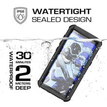 Cargar imagen en el visor de la galería, Galaxy S8 Waterproof Case, Ghostek Nautical Series (Black) | Slim Underwater Full Body Protection 

