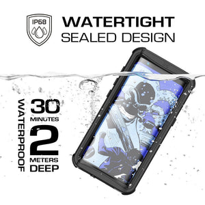 Galaxy S8 Waterproof Case, Ghostek Nautical Series (Black) | Slim Underwater Full Body Protection 