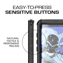 Cargar imagen en el visor de la galería, Galaxy S8 Waterproof Case, Ghostek Nautical Series (Black) | Slim Underwater Full Body Protection (Color in image: Green)
