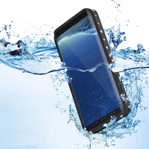 Galaxy S8 Waterproof Case, Punkcase StudStar White Thin 6.6ft Underwater IP68 Shock/Snow Proof (Color in image: light green)