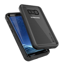 Cargar imagen en el visor de la galería, Galaxy S8 Waterproof Case, Punkcase [Extreme Series] [Slim Fit] [IP68 Certified] [Shockproof] [Snowproof] [Dirproof] Armor Cover [Black] 
