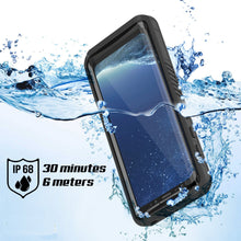 Cargar imagen en el visor de la galería, Galaxy S8 Waterproof Case, Punkcase [Extreme Series] [Slim Fit] [IP68 Certified] [Shockproof] [Snowproof] [Dirproof] Armor Cover [Black] 
