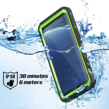 Cargar imagen en el visor de la galería, Galaxy S8 Waterproof Case, Punkcase [Extreme Series] [Slim Fit] [IP68 Certified] [Shockproof] [Snowproof] [Dirproof] Armor Cover W/ Built In Screen Protector for Samsung Galaxy S8 [Green] (Color in image: Light blue)

