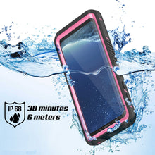 Cargar imagen en el visor de la galería, Galaxy S8 Waterproof Case, Punkcase [Extreme Series] [Slim Fit] [IP68 Certified] [Shockproof] [Snowproof] [Dirproof] Armor Cover W/ Built In Screen Protector for Samsung Galaxy S8 [Pink] (Color in image: Teal)
