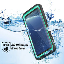Cargar imagen en el visor de la galería, Galaxy S8 Waterproof Case, Punkcase [Extreme Series] [Slim Fit] [IP68 Certified] [Shockproof] [Snowproof] [Dirproof] Armor Cover W/ Built In Screen Protector for Samsung Galaxy S8 [Teal] (Color in image: Green)
