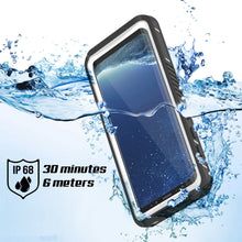 Cargar imagen en el visor de la galería, Galaxy S8 PLUS Waterproof Case, Punkcase [Extreme Series] [Slim Fit] [IP68 Certified] [Shockproof] [Snowproof] [Dirproof] Armor Cover [White] 
