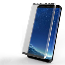 Cargar imagen en el visor de la galería, Galaxy S21 Ultra Silver Punkcase Glass SHIELD Tempered Glass Screen Protector 0.33mm Thick 9H Glass (Color in image: Silver)
