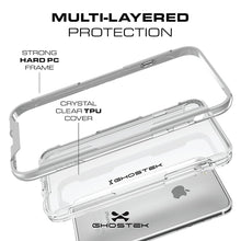 Cargar imagen en el visor de la galería, iPhone 8 Case, Ghostek Cloak 3 Series Case for iPhone 8 Case Clear Protective Case [Black] 
