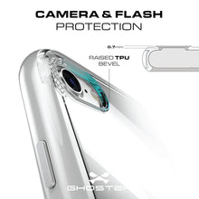 Cargar imagen en el visor de la galería, iPhone 7 Case, Ghostek Cloak 3 Series Case for iPhone 7 Case Clear Protective Case [RED] 
