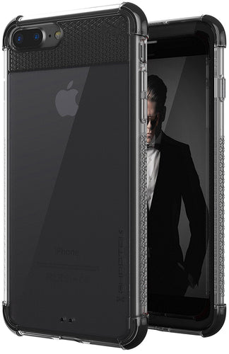 iPhone 8+ Plus Case, Ghostek Covert 2 Series for iPhone 8+ Plus Protective Case [ Black] (Color in image: Black)