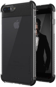 iPhone 8+ Plus Case, Ghostek Covert 2 Series for iPhone 8+ Plus Protective Case [ Black] (Color in image: Black)
