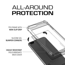 Cargar imagen en el visor de la galería, iPhone 8+ Plus Case, Ghostek Covert 2 Series for iPhone 8+ Plus Protective Case [ Black] (Color in image: Pink)
