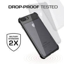 Cargar imagen en el visor de la galería, iPhone 8+ Plus Case, Ghostek Covert 2 Series for iPhone 8+ Plus Protective Case [ Black] (Color in image: White)
